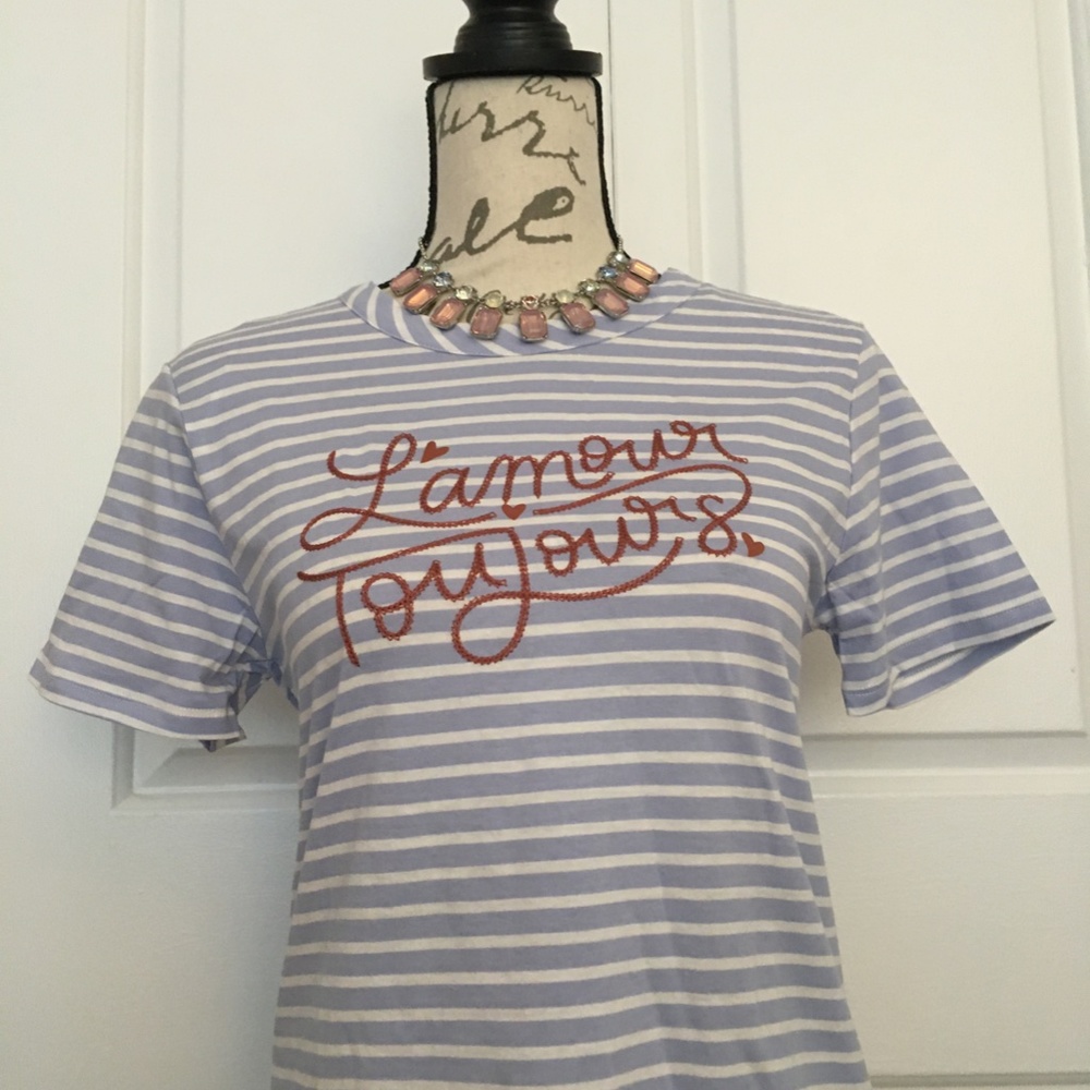 NWT Lauren ConradSustainable Cotton Graphic Tee - Picture 3 of 8